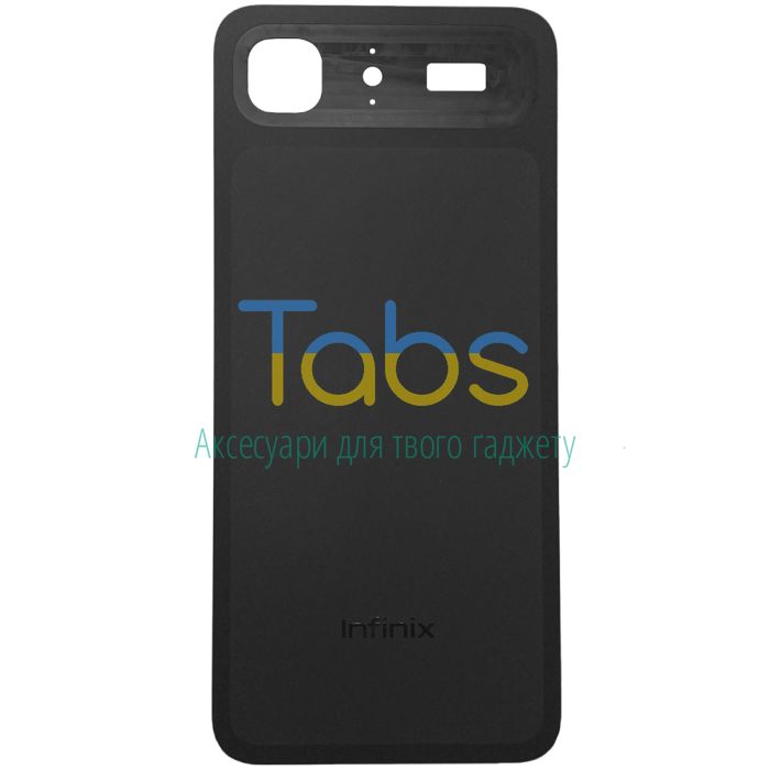 Задня кришка для Infinix Smart 10 Plus X6725B (чорна ) Original Quality - зображення 1