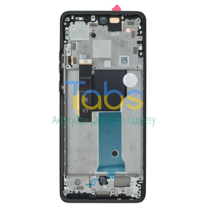 Дисплей для Motorola Edge 40 Neo XT2307-1 з тачскріном та рамкою (чорний ) Original Quality - зображення 1