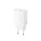 Мережевий зарядний пристрій (адаптер) XO L160 PD_20W + Data Cable Type-C to Type-C white
