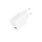Мережевий зарядний пристрій (адаптер) XO L159 1USB, QC3.0, 18W + Data Cable USB to Type-C white