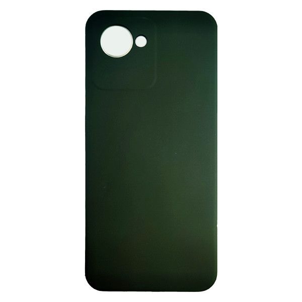 Чехол Silicone Case for Realme C30s Dark Green