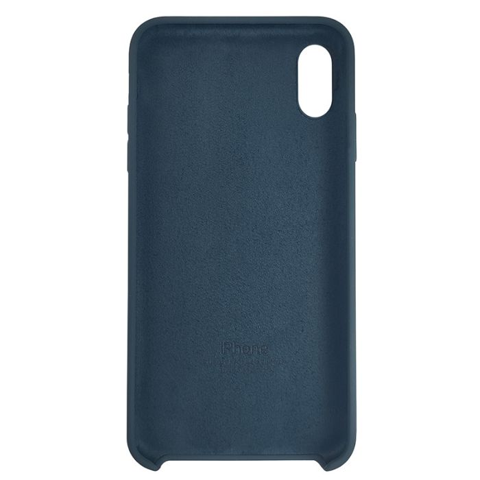 Чохол Copy Silicone Case iPhone XS Max Midnight Blue (8)