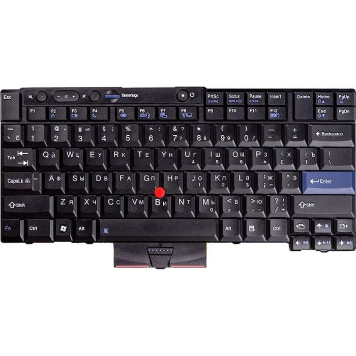 Клавіатура для ноутбука Lenovo Thinkpad L420, W510, T410 чорний