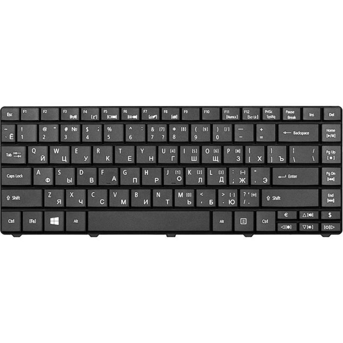 Клавіатура для ноутбука ACER Aspire E1-421, TravelMate 8331 чорний
