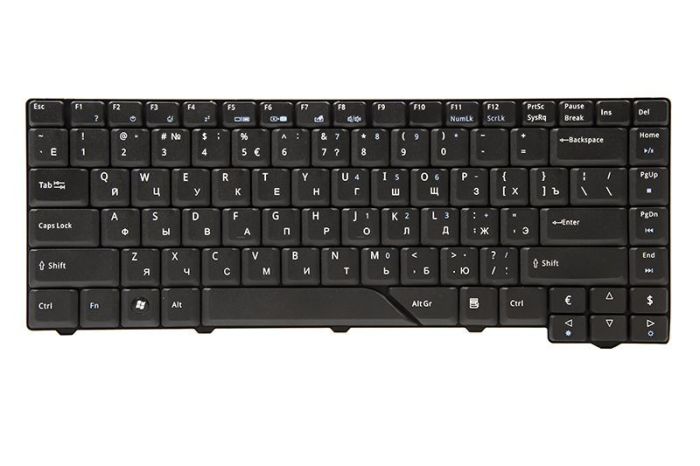 Клавіатура для ноутбука ACER Aspire 4210, 4430 чорний, чорний кадр