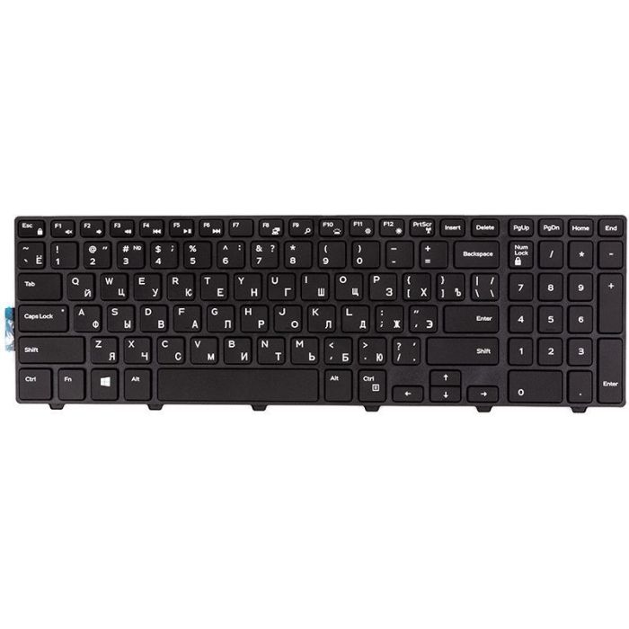 Клавіатура для ноутбука DELL Inspiron 15-3000 (із підсвіткою)