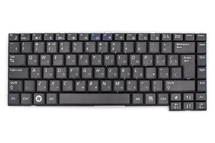 Клавіатура для ноутбука Samsung P500 чорний, без кадру