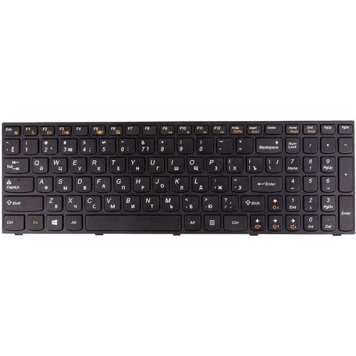 Клавіатура для ноутбука Lenovo B5400, B5400A з рамкою