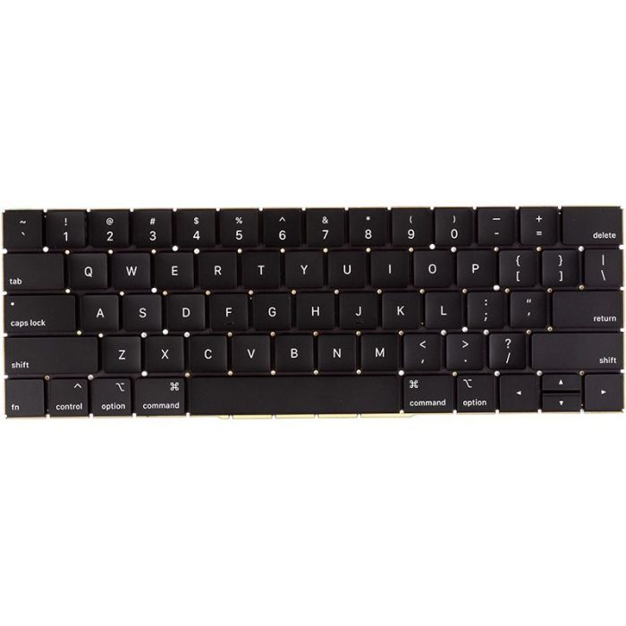 Клавіатура для ноутбука Apple MacBook Pro 13" A1706 Чорна
