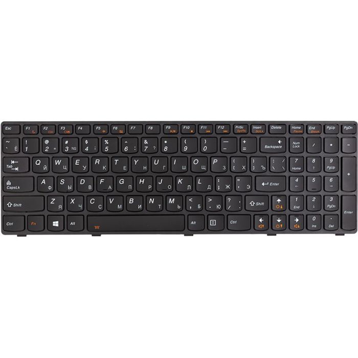 Клавіатура для ноутбука Lenovo Y580 з підсвічуванням