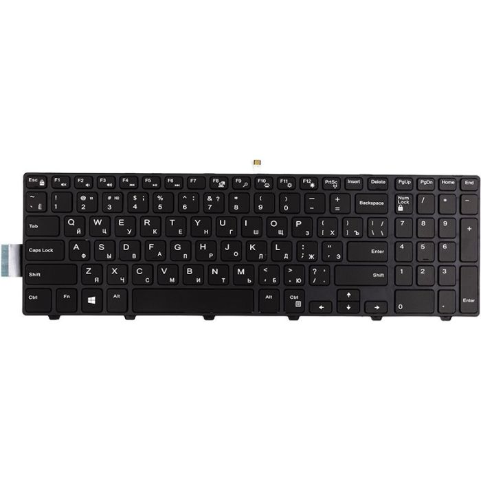 Клавіатура для ноутбука DELL Inspiron 15 3000 з підсвічуванням