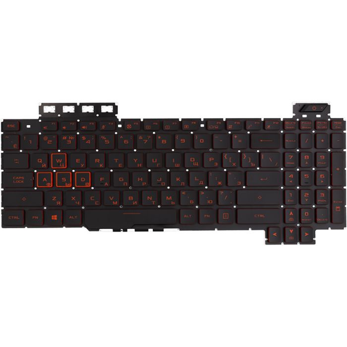 Клавіатура для ноутбука Asus TUF Gaming FX504GD з підсвічуванням