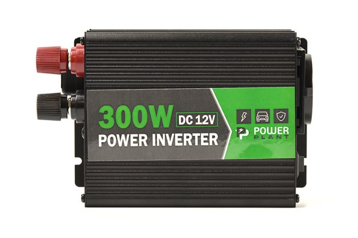 Автомобільний інвертор PowerPlant HYM300-122, 12V