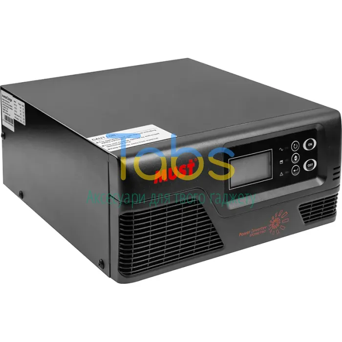 Уцінка!!! Перетворювач напруги Must 1000W з чистою синусоїдою,12V, LCD (EP20-1012PRO) - зображення 1