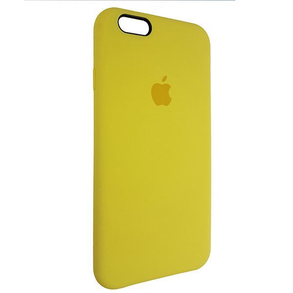 Чохол Copy Silicone Case iPhone 6 Yellow (4)