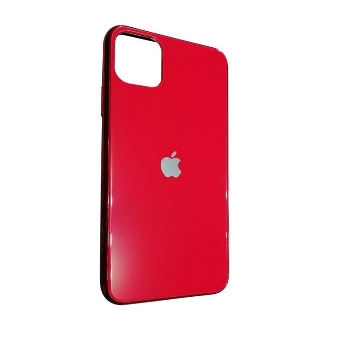 Чохол Glass Case для Apple iPhone 11 Pro Max Червоний