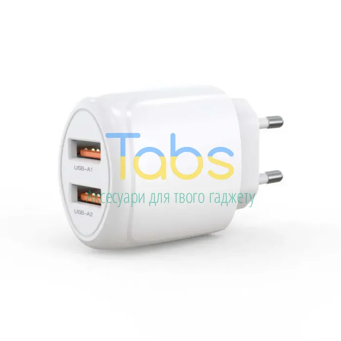 Мережевий зарядний пристрій (адаптер) XO L159 1USB, QC3.0, 18W + Data Cable USB to Type-C white - изображение 2