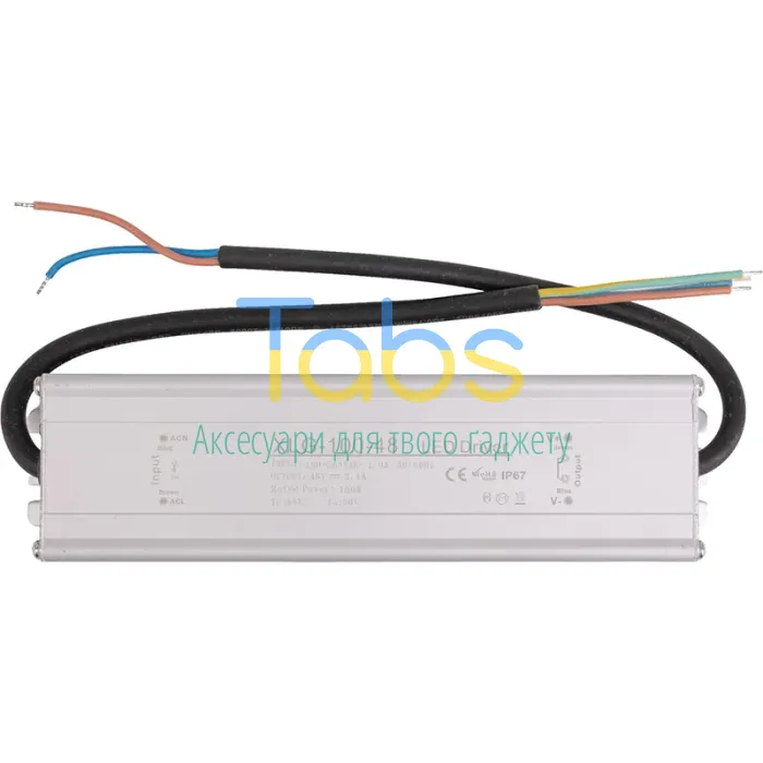Блок живлення HiSmart 48V, 2A, 100W, IP67 - зображення 1