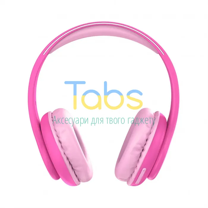 Дитячі навушники Bluetooth XO BE54 pink - зображення 2