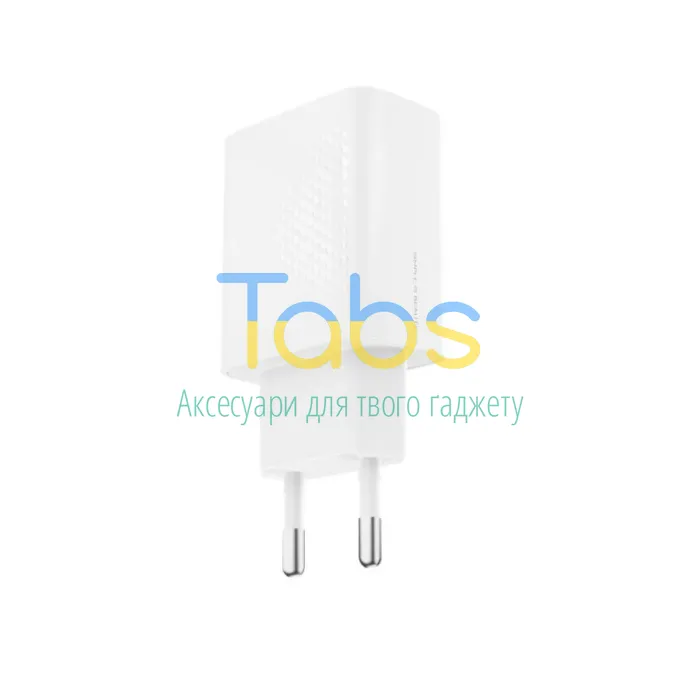 Мережевий зарядний пристрій (адаптер) XO L159 1USB, QC3.0, 18W white - зображення 2
