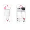 Мережевий зарядний пристрій (адаптер) XO L159 1USB, QC3.0, 18W white