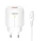 Мережевий зарядний пристрій (адаптер) 2в1 XO L112 1USB, QC3.0, 18W + Data Cable USB to Micro white