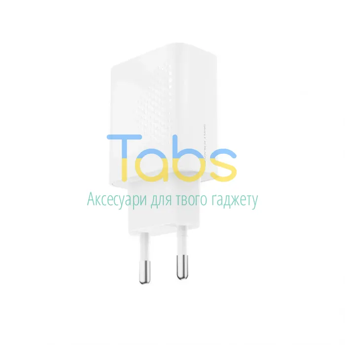Мережевий зарядний пристрій (адаптер) XO L160 PD_20W + Data Cable Type-C to Lightning white - изображение 3
