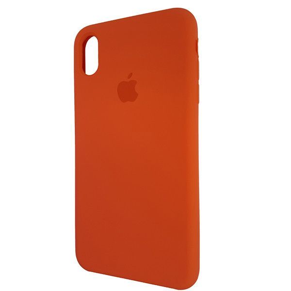 Чехол Copy Silicone Case iPhone XS Max Orange (13)