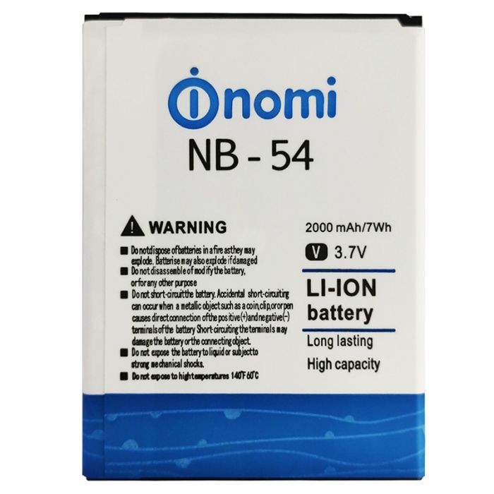 Акумулятор для Original PRC Nomi i504 Dream, NB-54 (2000 mAh)