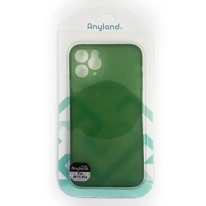 Чохол Anyland Carbon Ultra thin для Apple iPhone 11 Pro Green