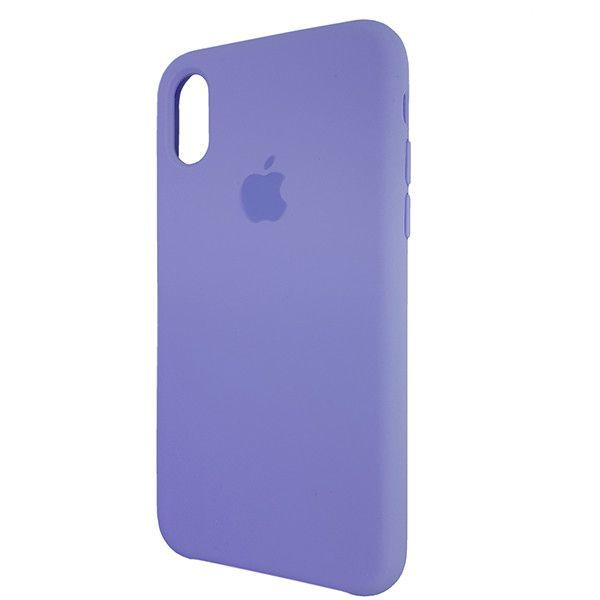 Чохол Copy Silicone Case iPhone X/XS Light Violet (41)