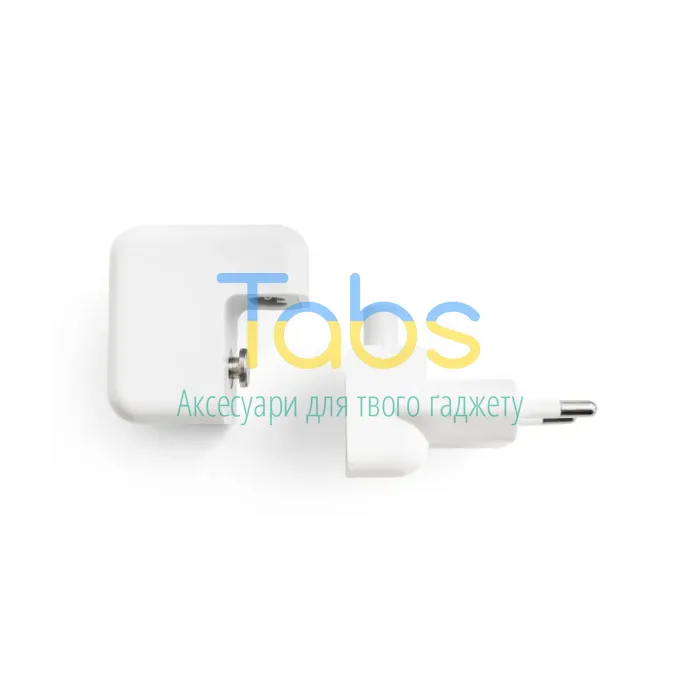 Мережевий зарядний пристрій (адаптер) для Apple iPad 1USB, 2.1A, 10W white High Quality - зображення 1