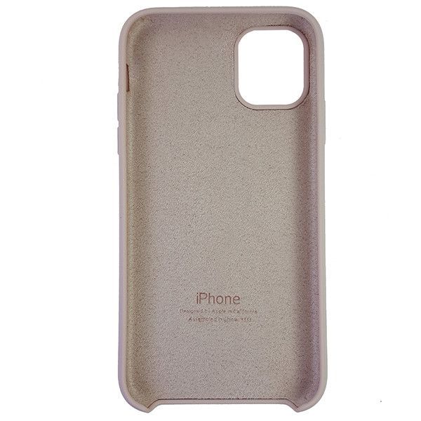 Чохол Copy Silicone Case iPhone 11 Sand Pink (19)