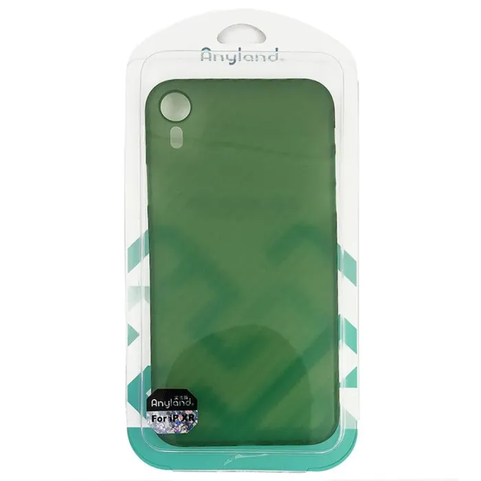 Чохол Anyland Carbon Ultra thin для Apple iPhone XR Green