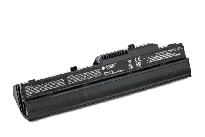 Акумулятор PowerPlant для ноутбука MSI LG X110 (BTY-S11, MI1212LH) 11.1V 5200mAh