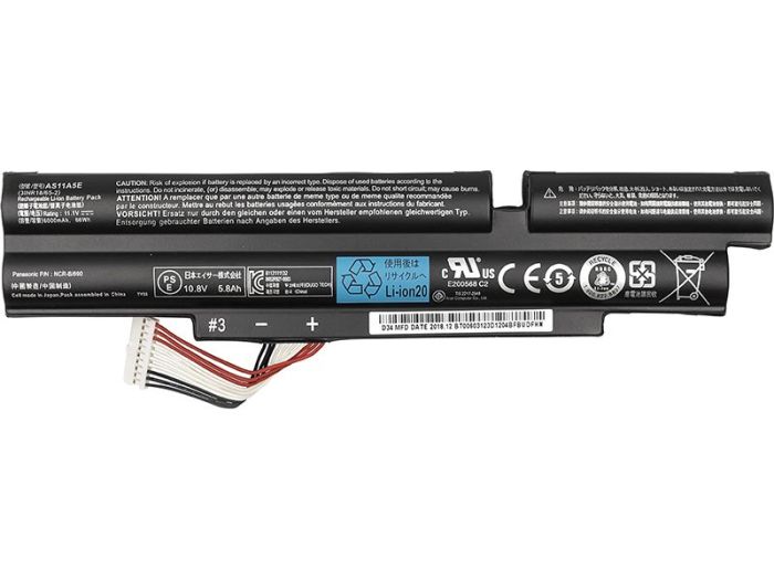 Акумулятор PowerPlant для ноутбука ACER Aspire TimelineX 3830T (3ICR19/B6) 10.8V 4400mAh