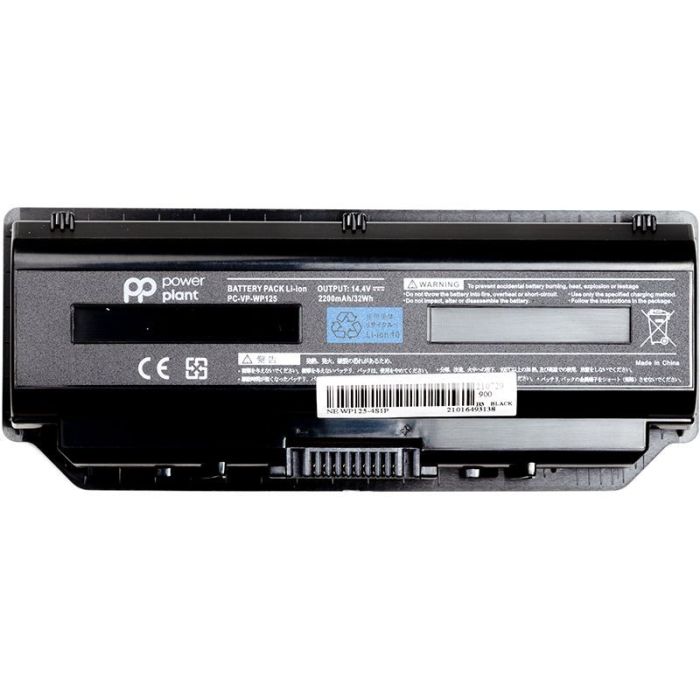 Акумулятор PowerPlant для ноутбука NEC PC-VP-WP125 (WP125-4S1P) 14.4V 2200mAh