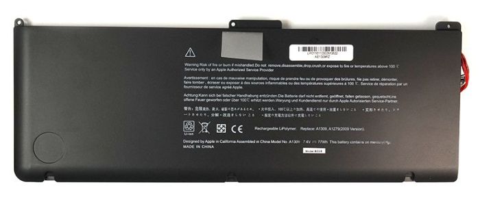 Акумулятор PowerPlant для ноутбука Apple MacBook 17" (A1309) 7.4V 77Wh