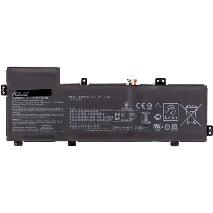 Акумулятор для ноутбука  Asus Zenbook UX510 (B31N1534) 11.4V 4240mAh (original)