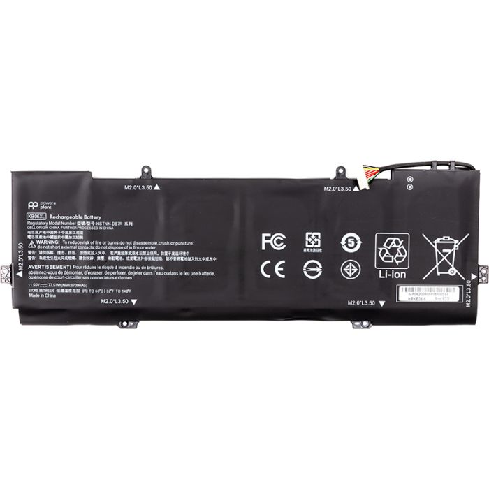 Акумулятор PowerPlant для ноутбуків HP Spectre X360 15-B Series (KB06XL) 11.55V 6700mAh