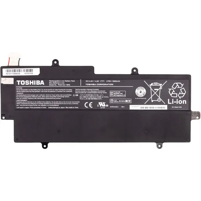 Акумулятор PowerPlant для ноутбука TOSHIBA Portege Z830 Ultrabook (PA5013U-1BRS) 14.8V 3060mAh (ori