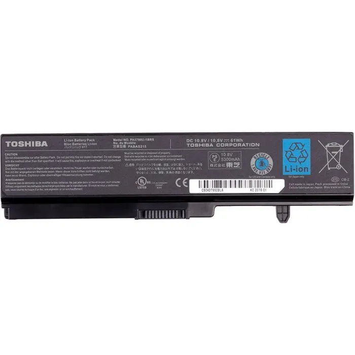 Акумулятор для ноутбука TOSHIBA Satellite T130 (PA3780U-1BRS, TA3780LH) 10.8V 5300mAh (original)