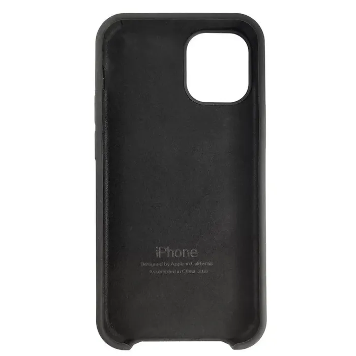 Чохол Quality Silicone Case iPhone 12 Mini Чорний (18)