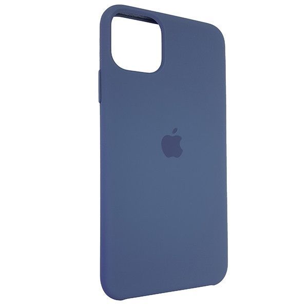 Чохол Copy Silicone Case iPhone 11 Pro Max Сірий Blue (57)