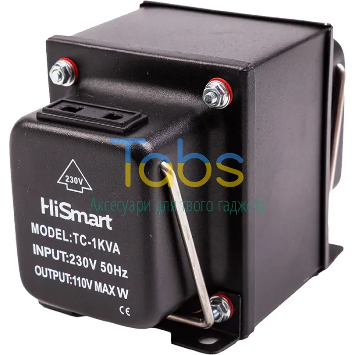 Трансформатор напруги 110VAC-220VAC, 220VAC-110VAC, 1000VA - изображение 1