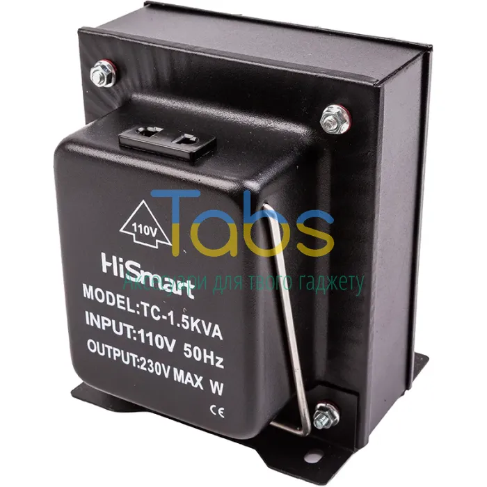 Трансформатор напруги 110VAC-220VAC, 220VAC-110VAC, 1500VA - зображення 1