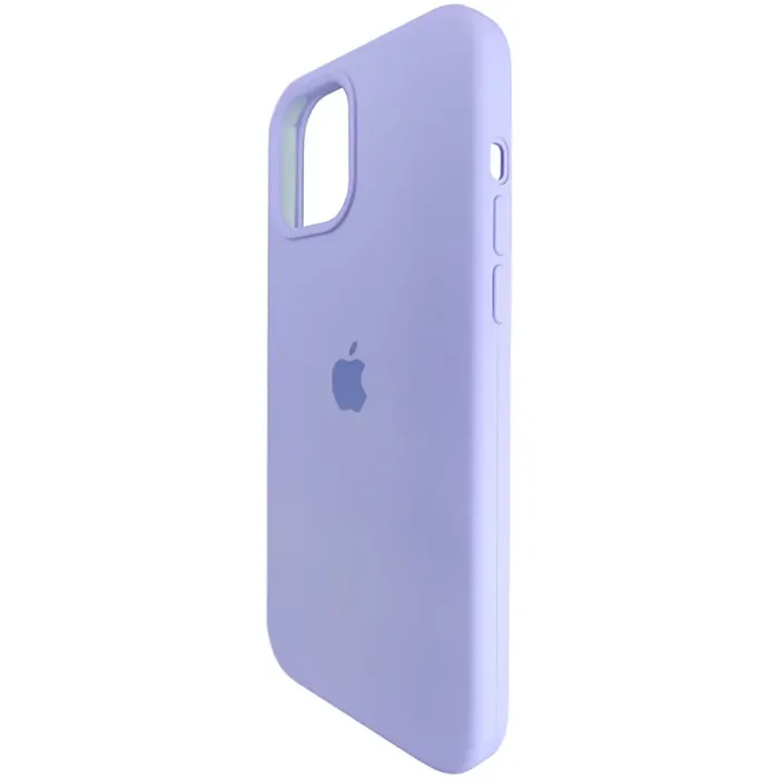 Чехол Quality Silicone Case iPhone 12/12 Pro Light Violet (41)