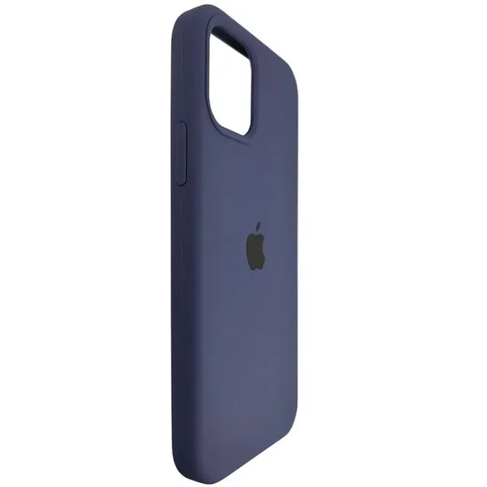 Чохол Quality Silicone Case iPhone 12/12 Pro Midnight Blue (8)