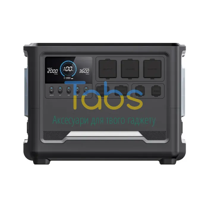 Зарядна станція PowerPlant G36 3072Wh, 853333mAh, 3600W - зображення 1