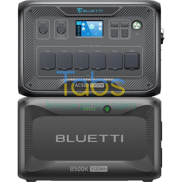 Зарядна станція Bluetti AC500 + B500K 5120Wh 1420000mAh 5000W - зображення 1